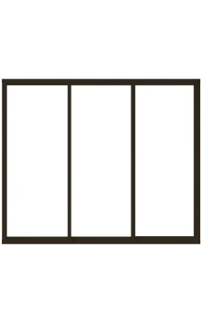 Milgard AX650 Aluminum Stacking Glass Walls
