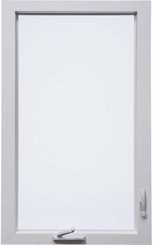 Milgard Style Line® Series Casement Window — Interior — White