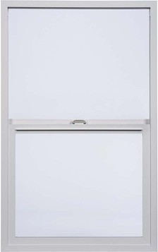 Milgard Style Line® Series Single Hung Window — Interior — White