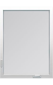 Milgard Trinsic™ Series Casement Window — Interior — White