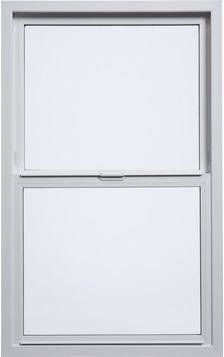 Milgard Tuscany® Series Single Hung Window — Interior — White