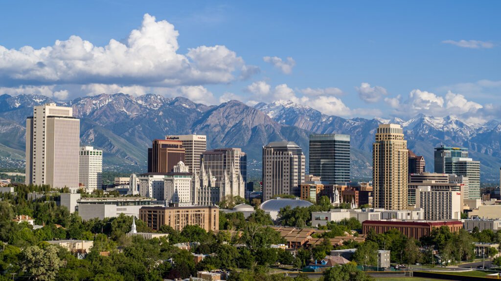 Salt Lake City skyline