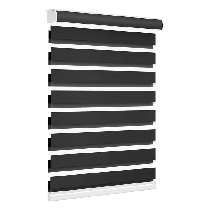 85% Blackout Cordless Zebra Roller shades - Image 7