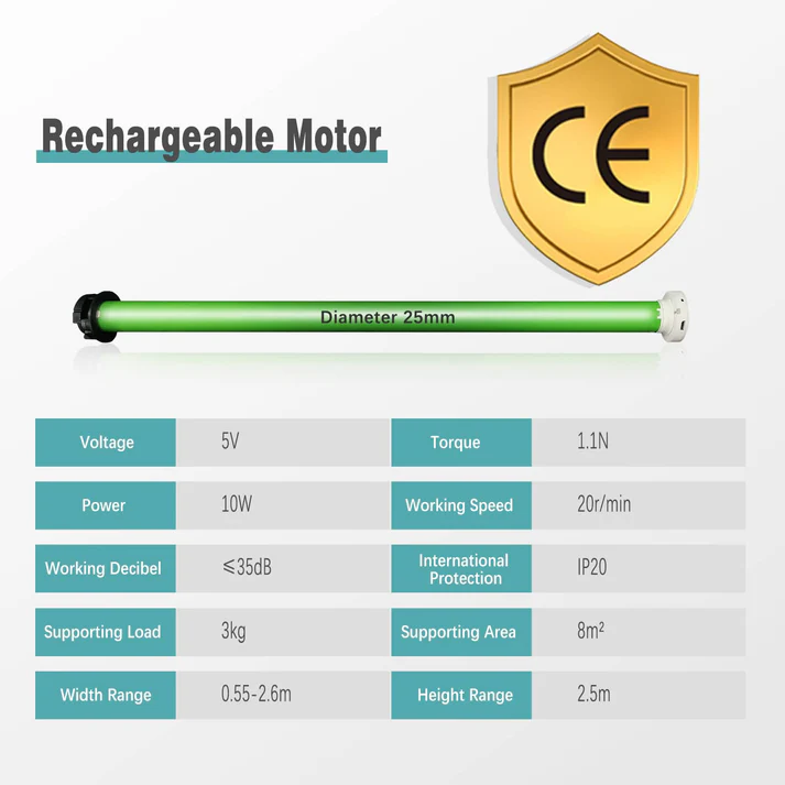 Motorized Blackout Roller Shades - Image 13