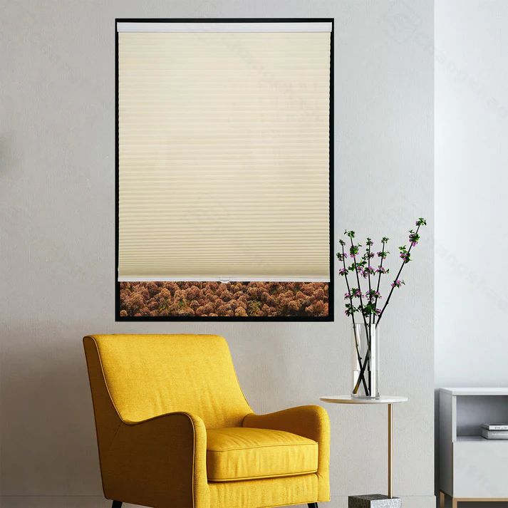 Custom 1.5 inch Cordless Light Filtering Cellular Shades - Image 9